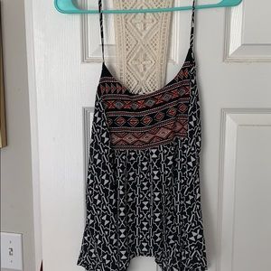 Takara flowy embroidered tank